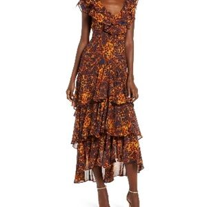 Wayf Chelsea tired maxi dress